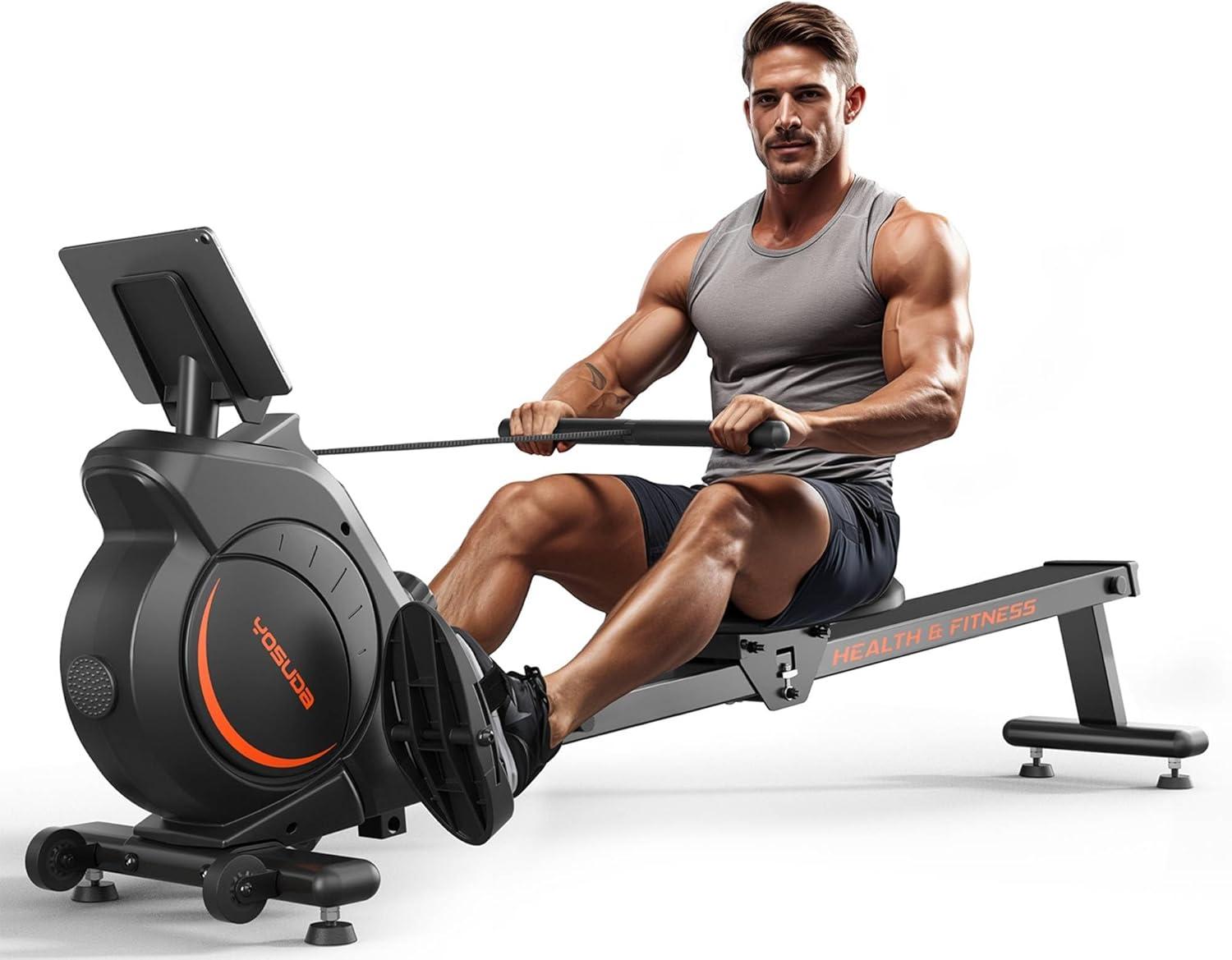 Surprising Rowing Match: Magnetic vs Water - Tested For Home Fitness... (350Lb)