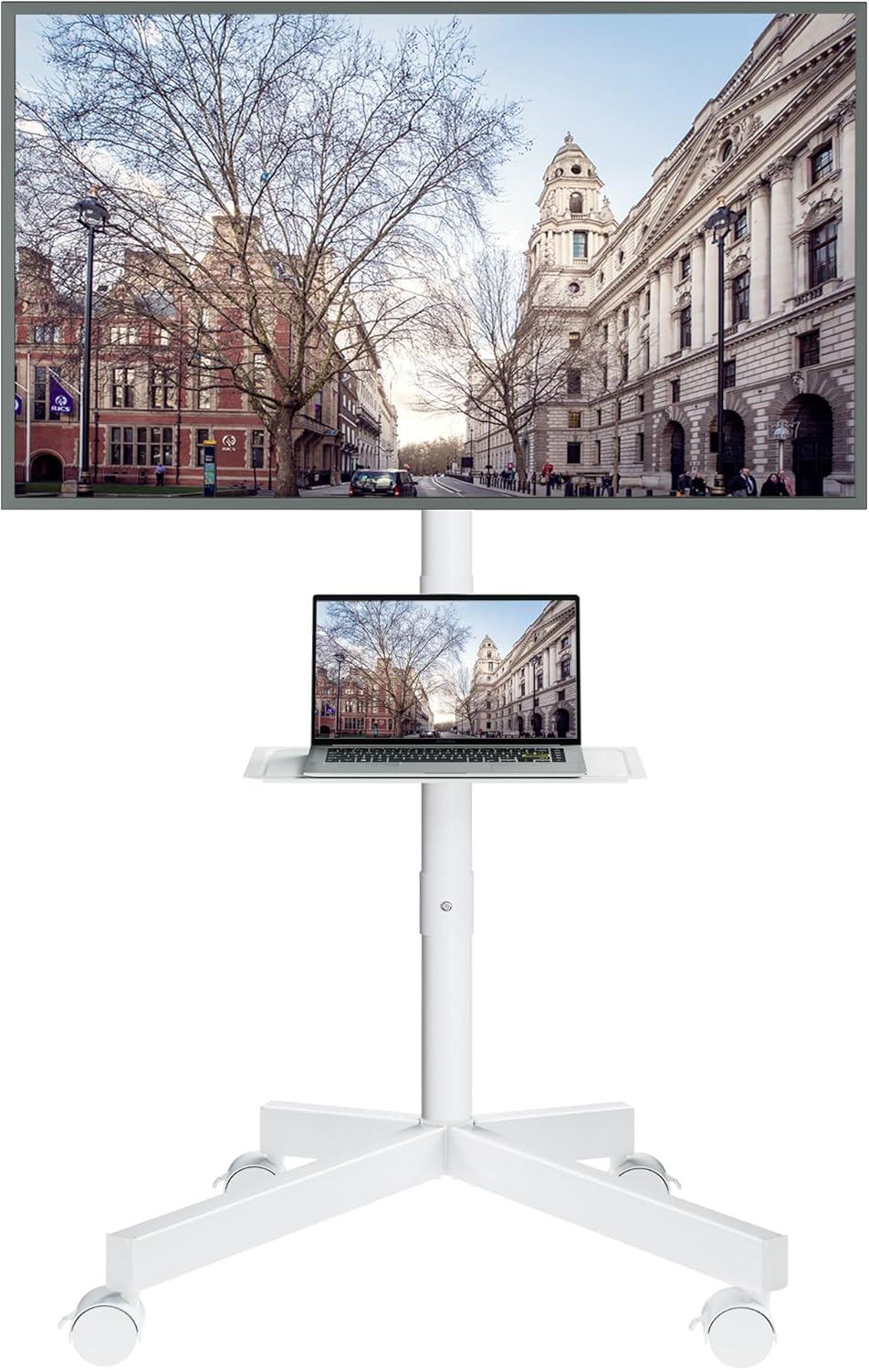BONTEC TV Stand Tested Versus March Trends: Tilt, Locks Up To 88Lbs... Easy Tilts For All