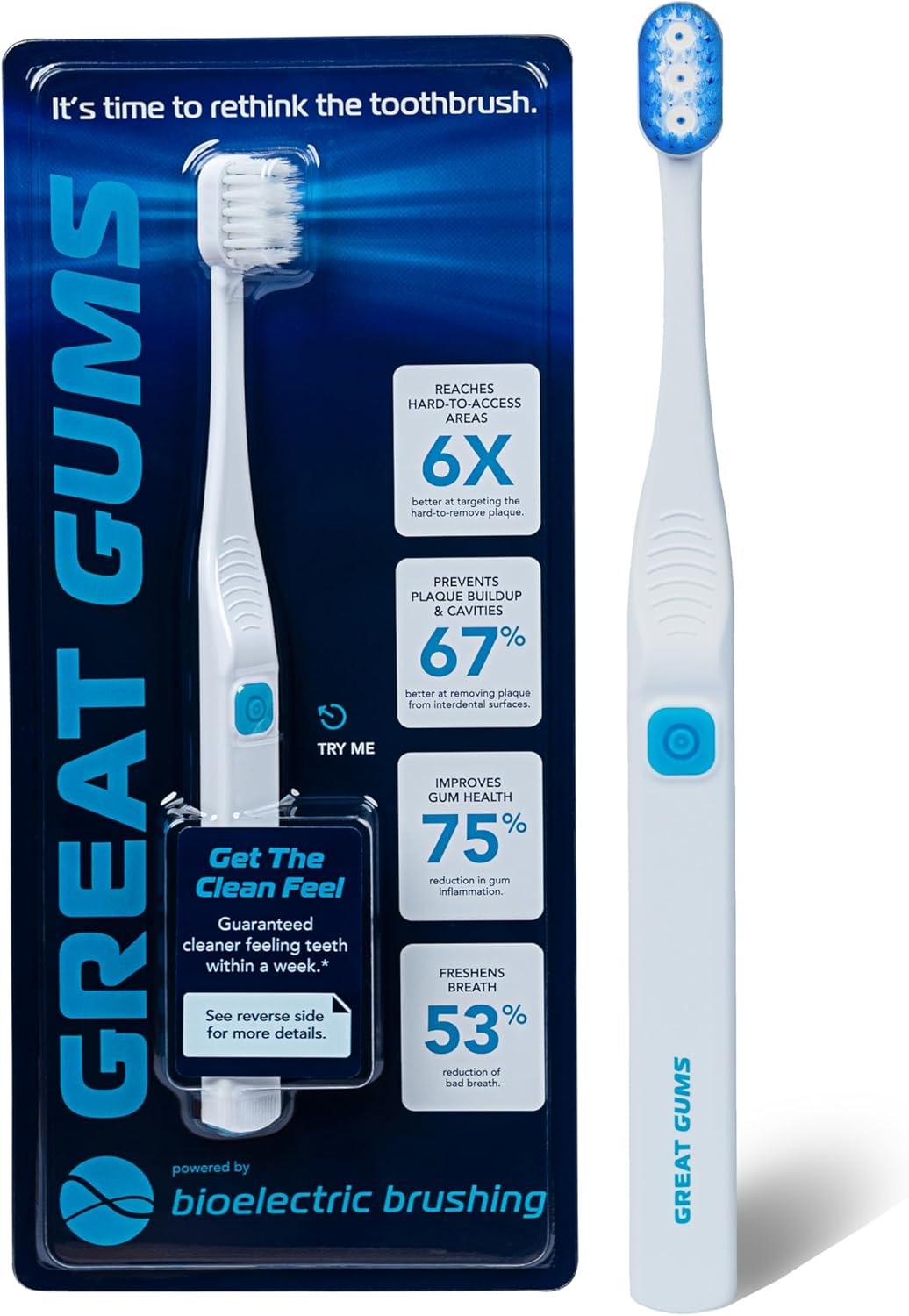 Bioelectric Toothbrush Compared: Soft Bristles & Tested Relief for Adults...Choose Wisely!