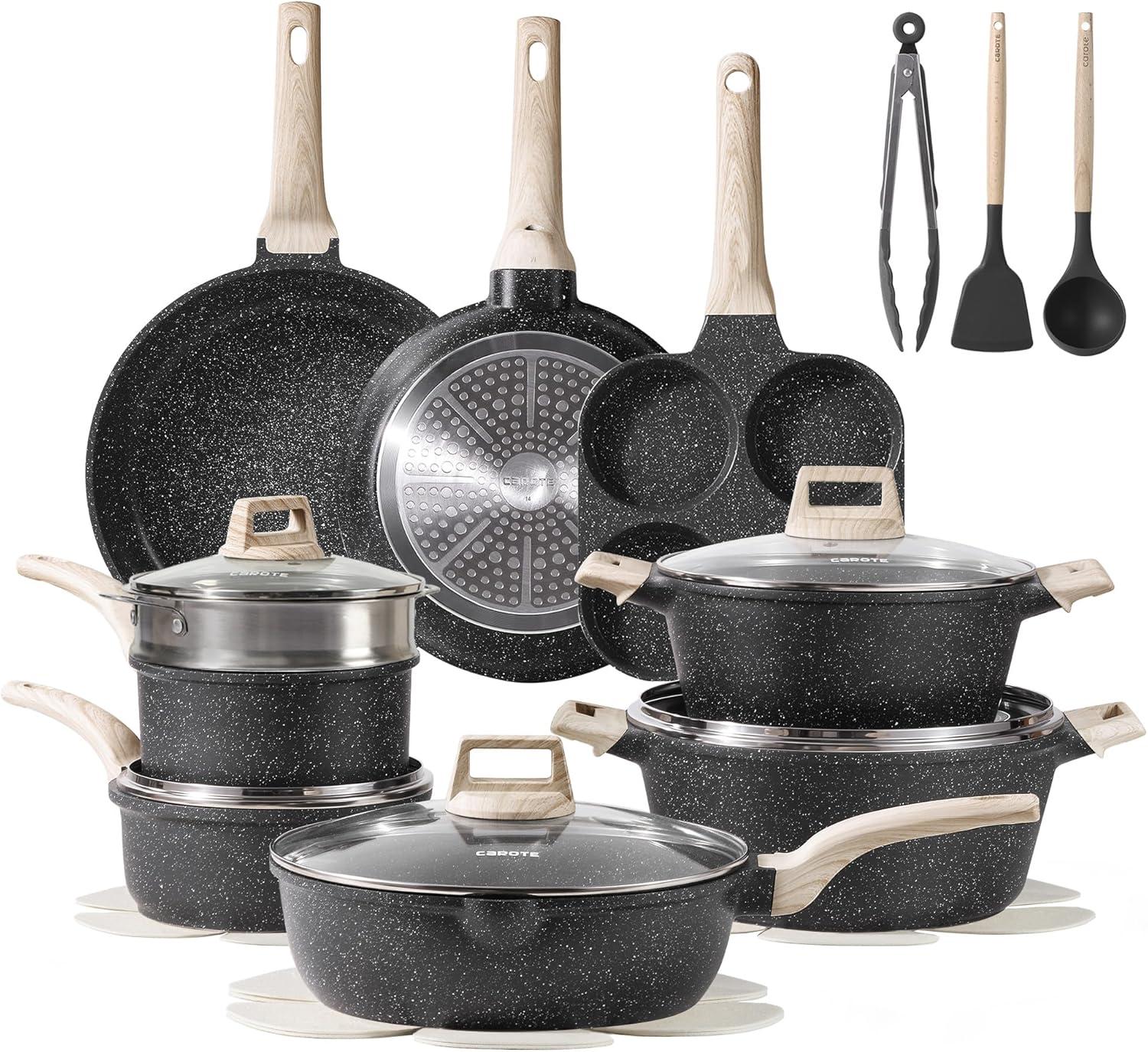 Nonstick Tested Versus PFOA Free: CAROTE Cookware Insight